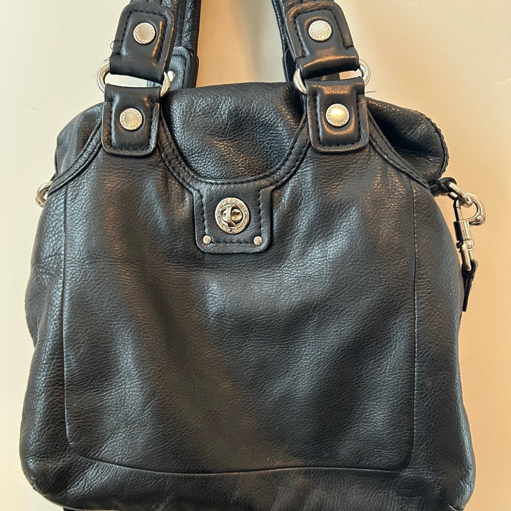 Marc by Marc Jacobs Black Leather Satchel